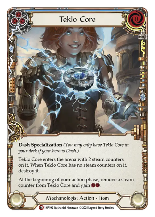 Teklo Core card image, pitch 3