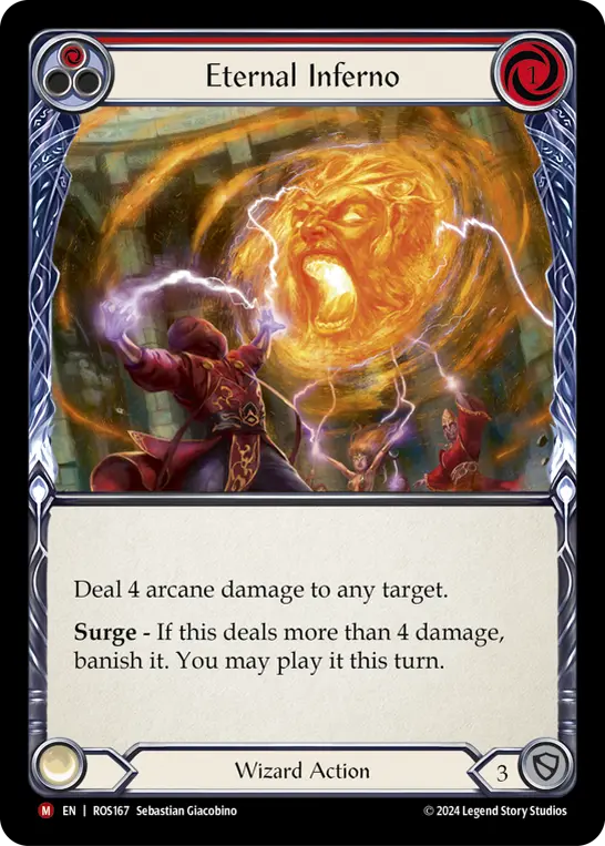 Eternal Inferno card image, pitch 1