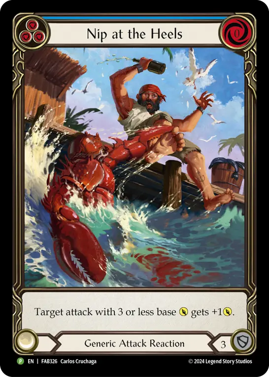 Nip at the Heels card image, pitch 3