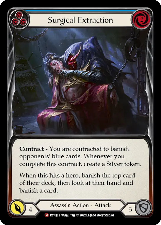 Surgical Extraction card image, pitch 3