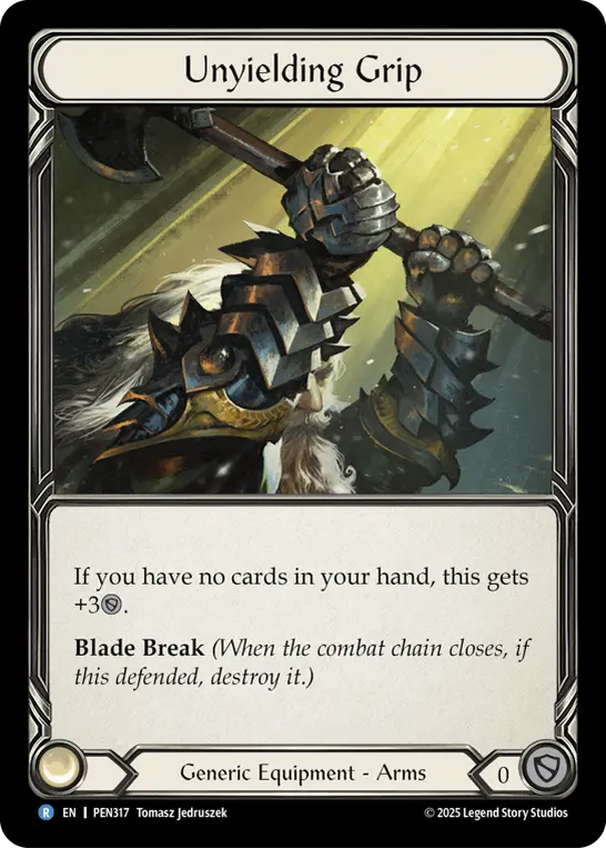 Unyielding Grip card image