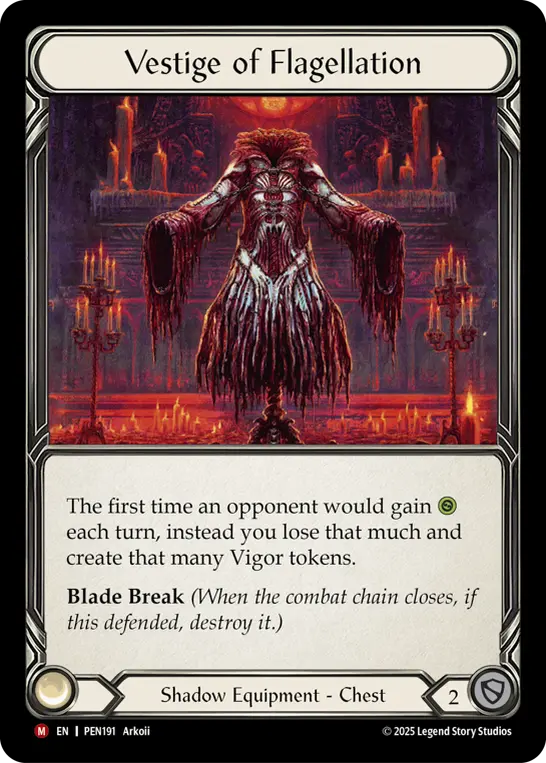 Vestige of Flagellation card image