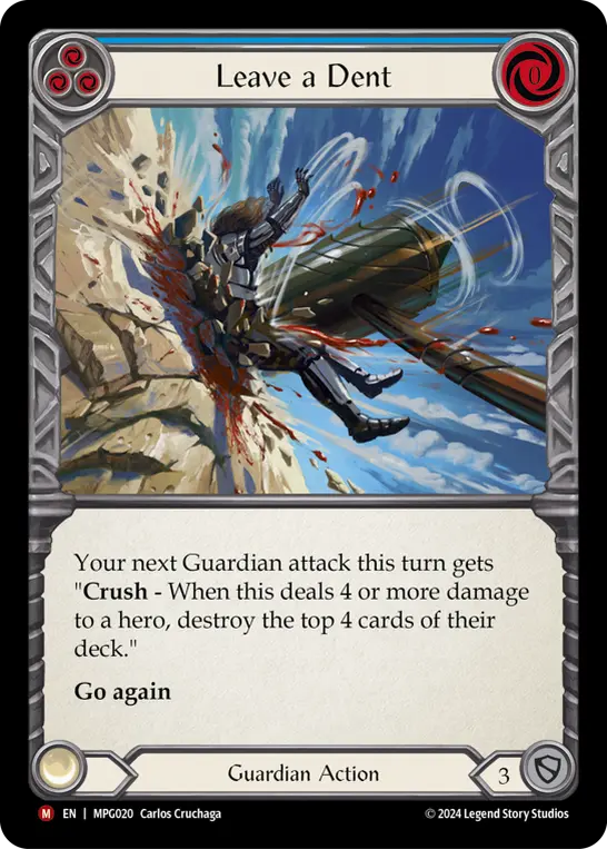 Leave a Dent card image, pitch 3