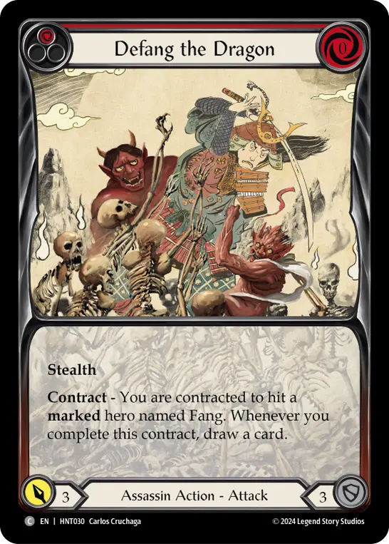 Defang the Dragon card image, pitch 1