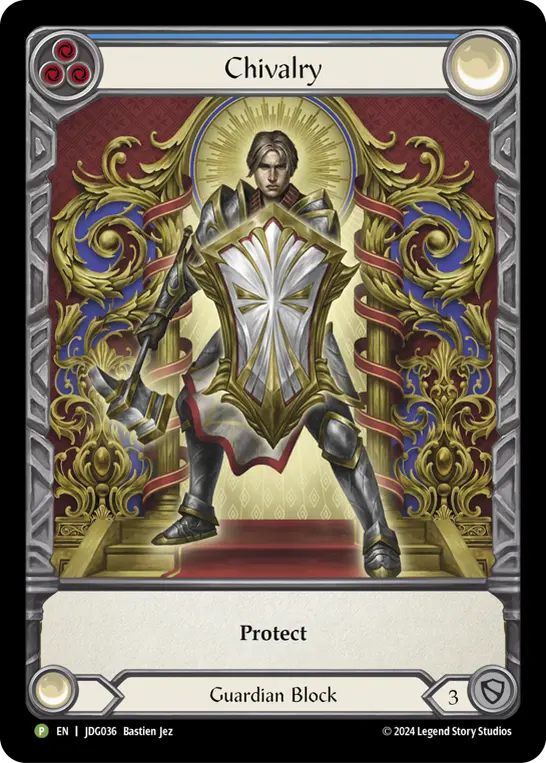 Chivalry card image, pitch 3