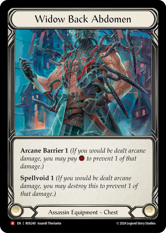 Widow Back Abdomen card image