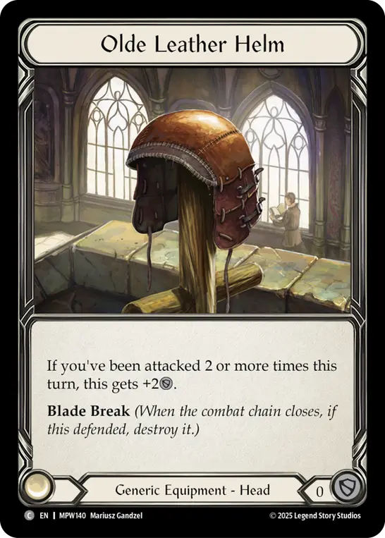 Olde Leather Helm card image