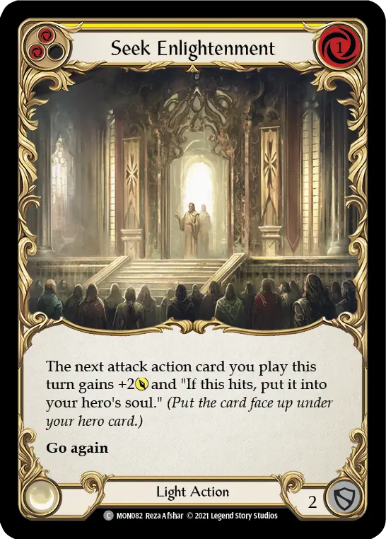 Seek Enlightenment card image, pitch 2