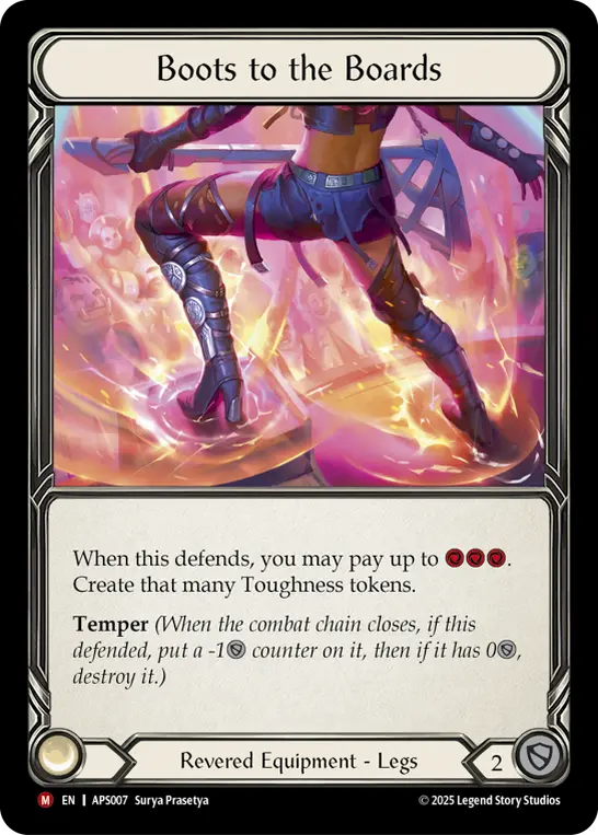 Boots to the Boards card image