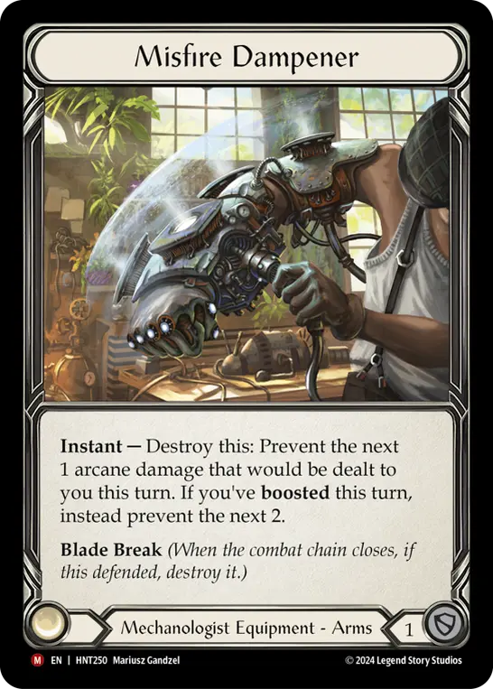 Misfire Dampener card image
