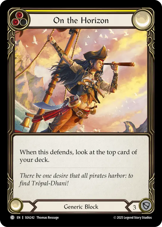 On the Horizon card image, pitch 2