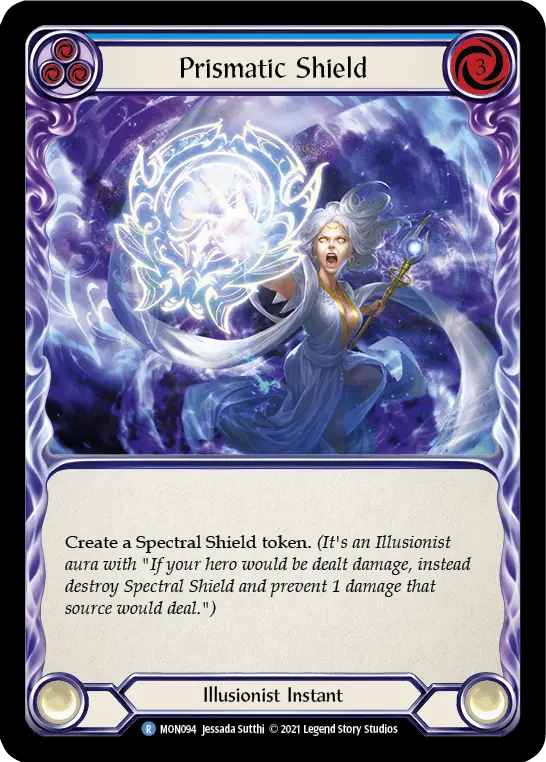 Prismatic Shield card image, pitch 3
