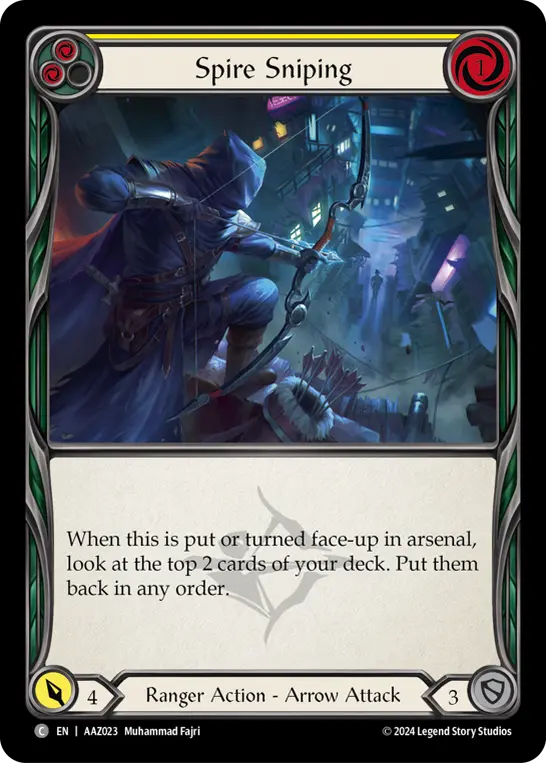 Spire Sniping card image, pitch 2
