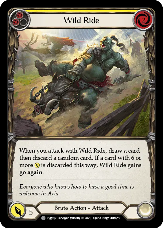 Wild Ride card image, pitch 2