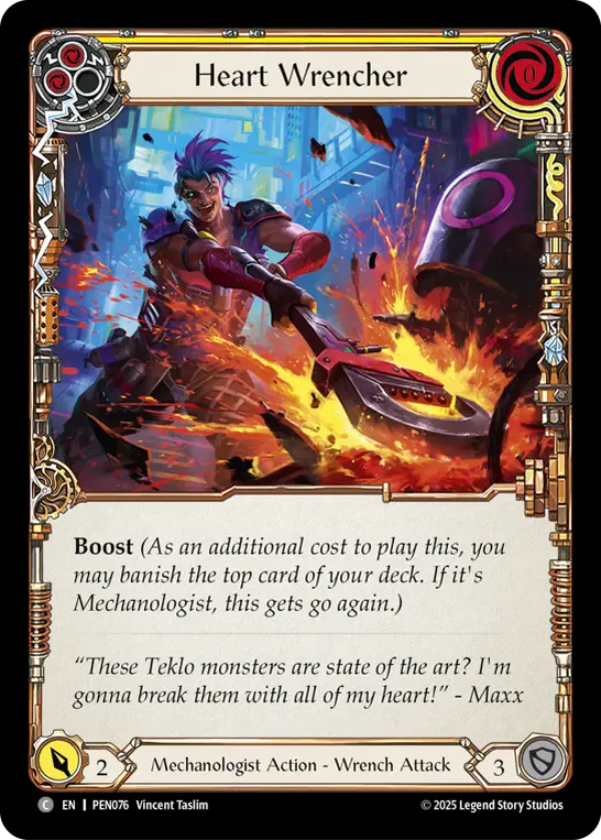 Heart Wrencher card image, pitch 2