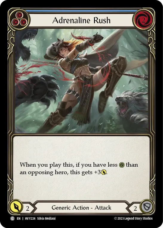 Adrenaline Rush card image, pitch 3