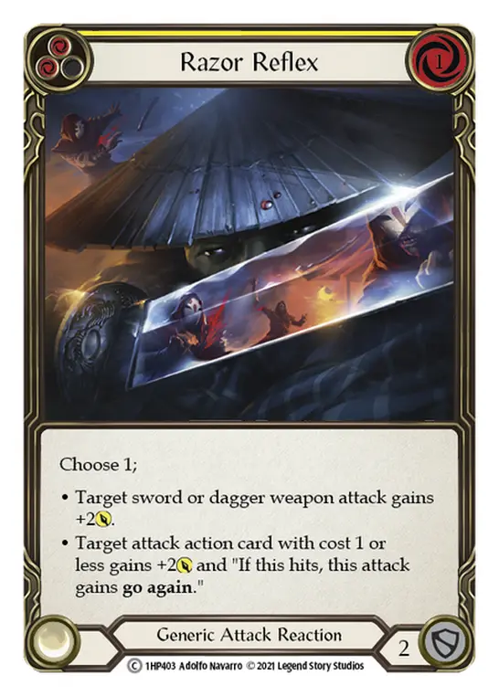 Razor Reflex card image, pitch 2