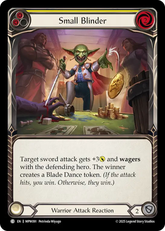 Small Blinder card image, pitch 2