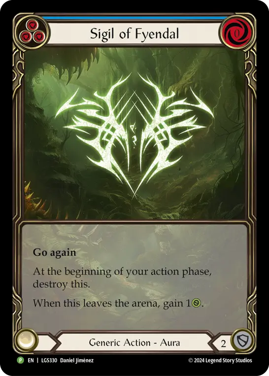 Sigil of Fyendal card image, pitch 3