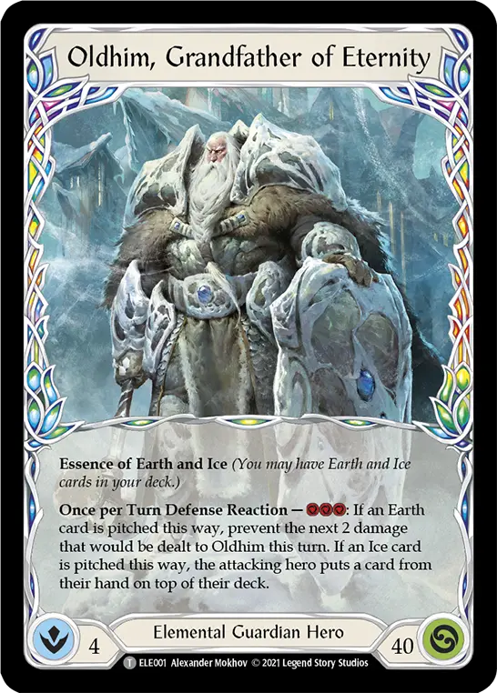 Oldhim, Grandfather of Eternity card image