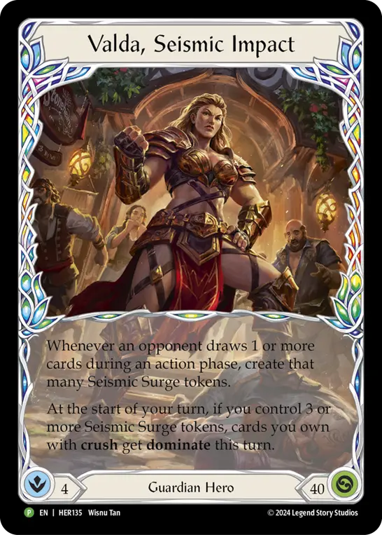 Valda, Seismic Impact card image