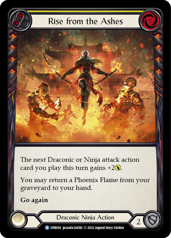Rise from the Ashes card image, pitch 2
