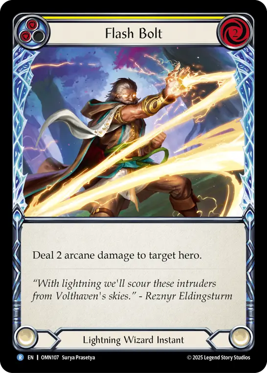 Flash Bolt card image, pitch 2