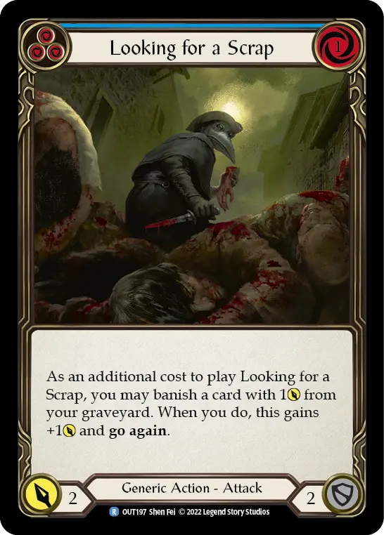 Looking for a Scrap card image, pitch 3