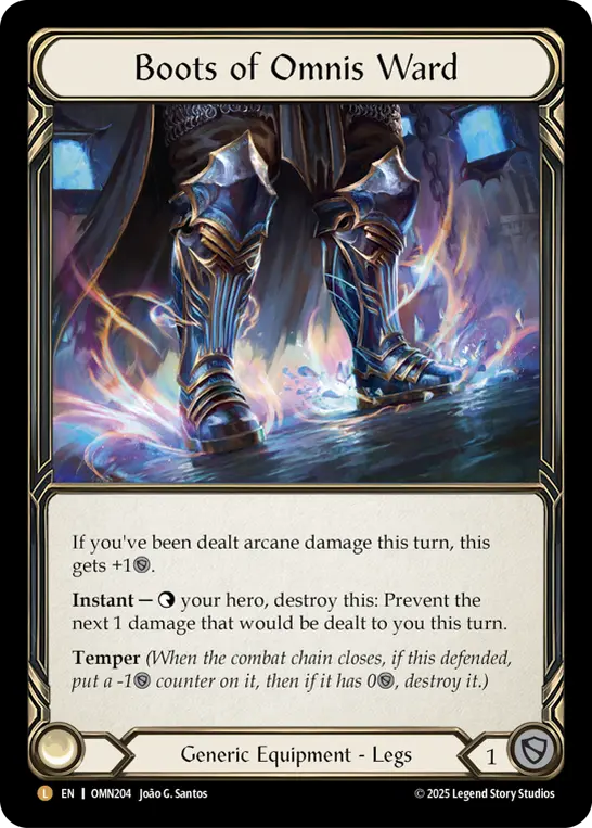 Boots of Omnis Ward card image