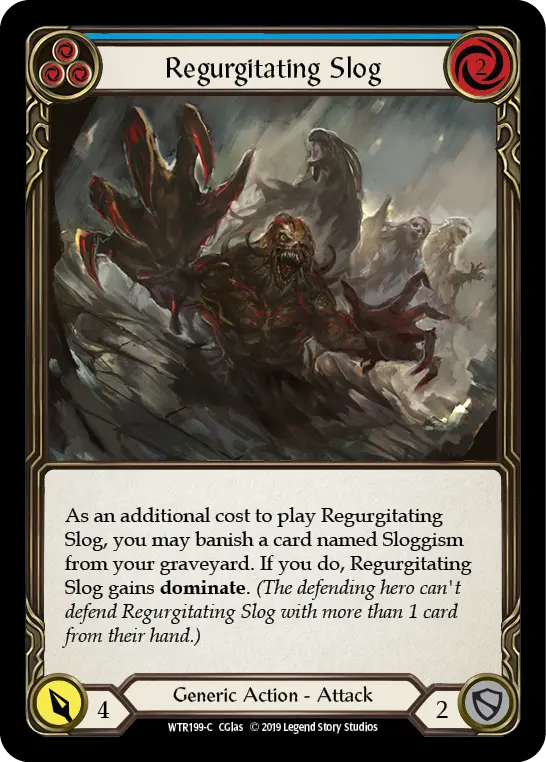 Regurgitating Slog card image, pitch 3