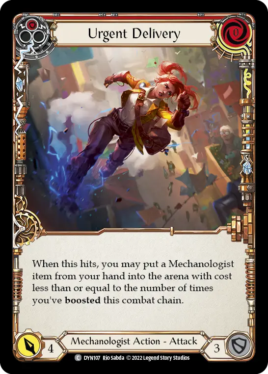 Urgent Delivery card image, pitch 1