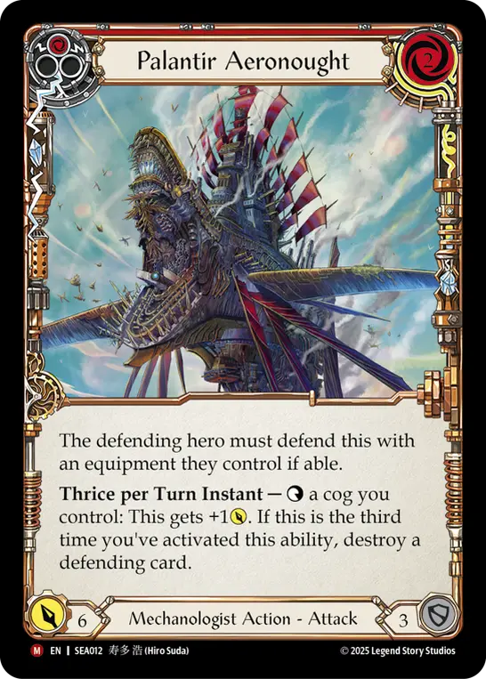 Palantir Aeronought card image, pitch 1