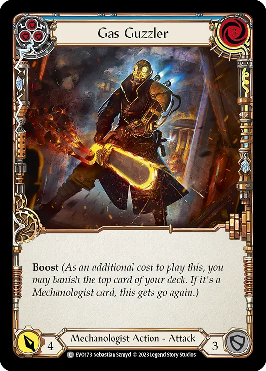 Gas Guzzler card image, pitch 3