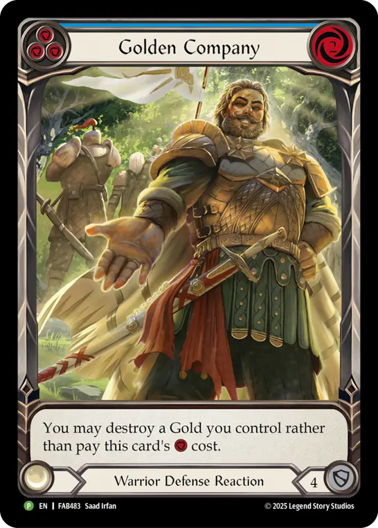 Golden Company card image, pitch 3