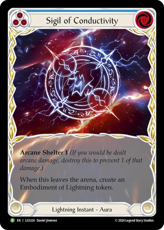 Sigil of Conductivity card image, pitch 3