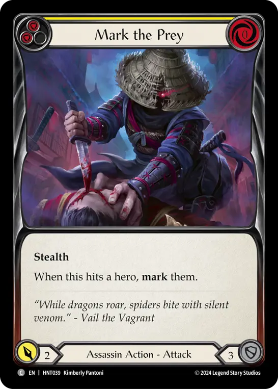 Mark the Prey card image, pitch 2