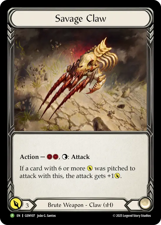 Savage Claw card image