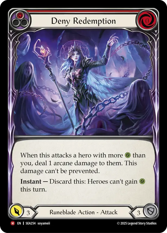 Deny Redemption card image, pitch 1