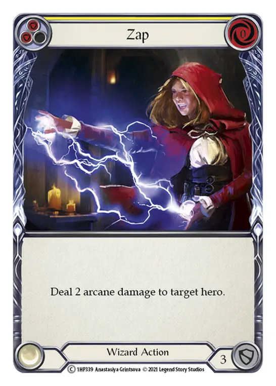 Zap card image, pitch 2