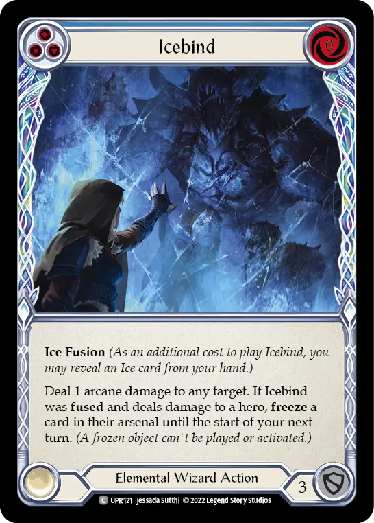 Icebind card image, pitch 3