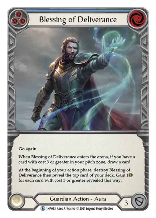 Blessing of Deliverance card image, pitch 3
