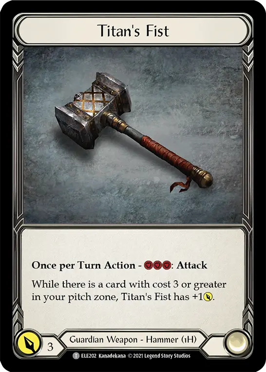 Titan's Fist card image