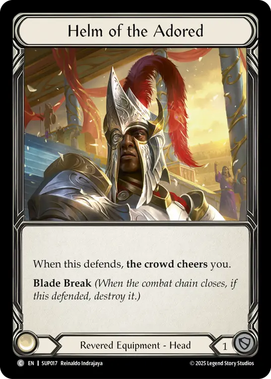 Helm of the Adored card image