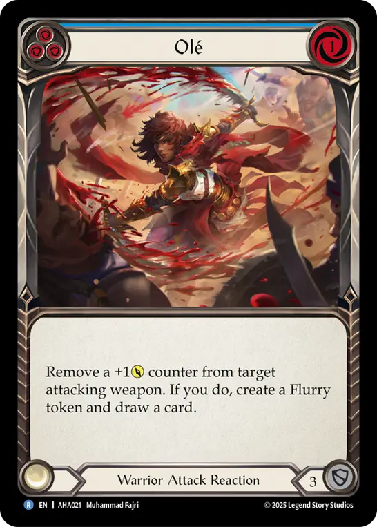 Olé card image, pitch 3