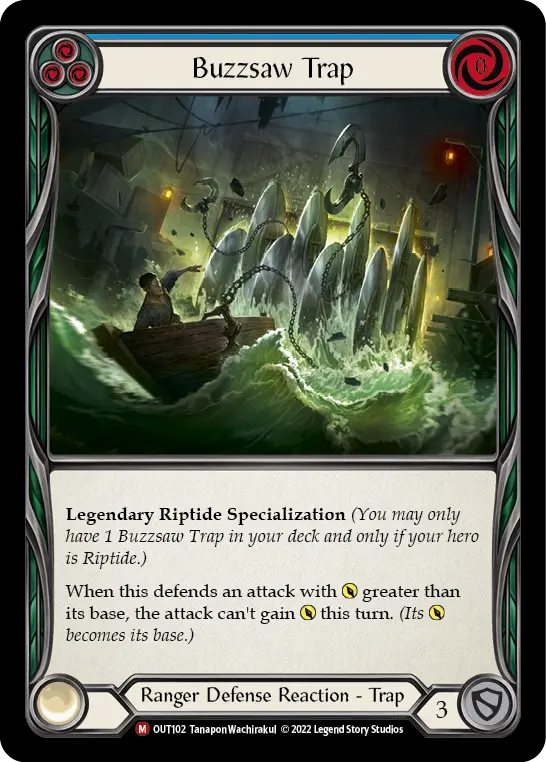 Buzzsaw Trap card image, pitch 3