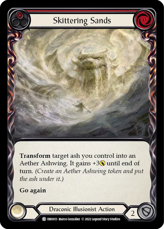 Skittering Sands card image, pitch 1