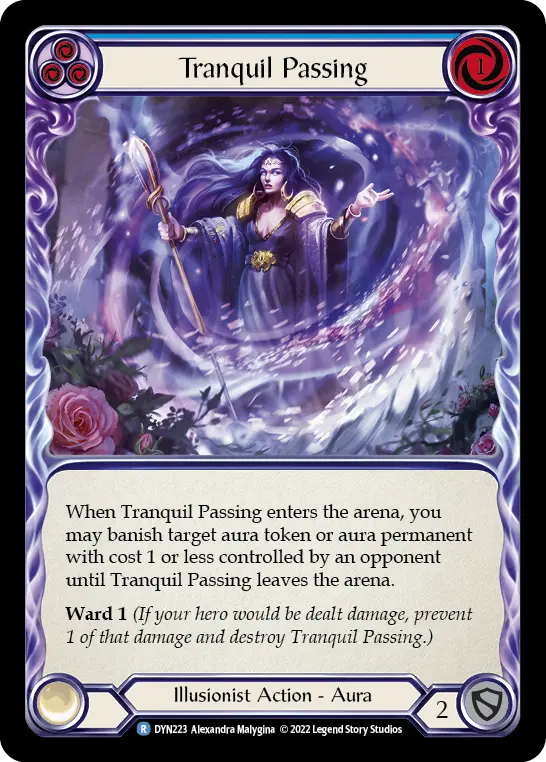 Tranquil Passing card image, pitch 3