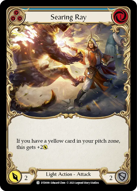 Searing Ray card image, pitch 3