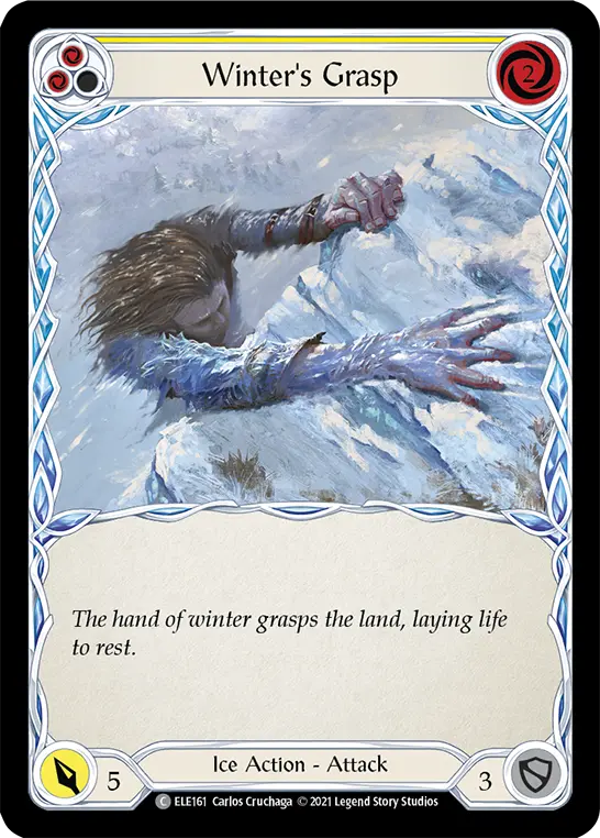 Winter's Grasp card image, pitch 2