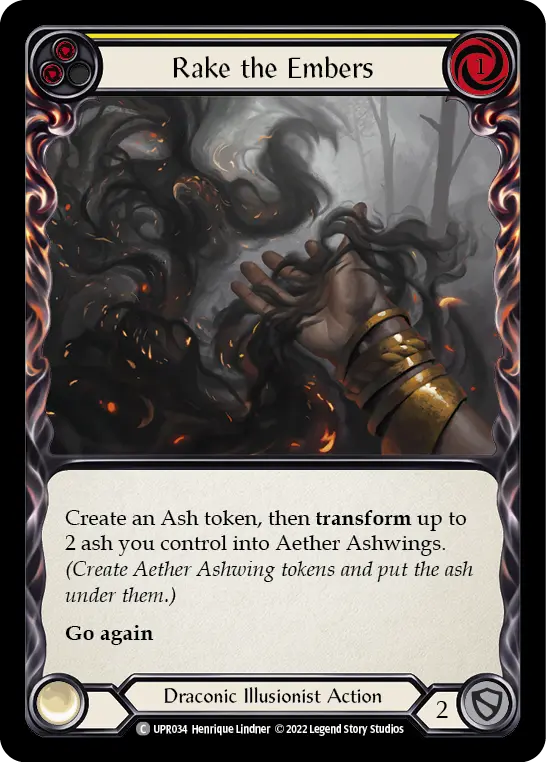 Rake the Embers card image, pitch 2